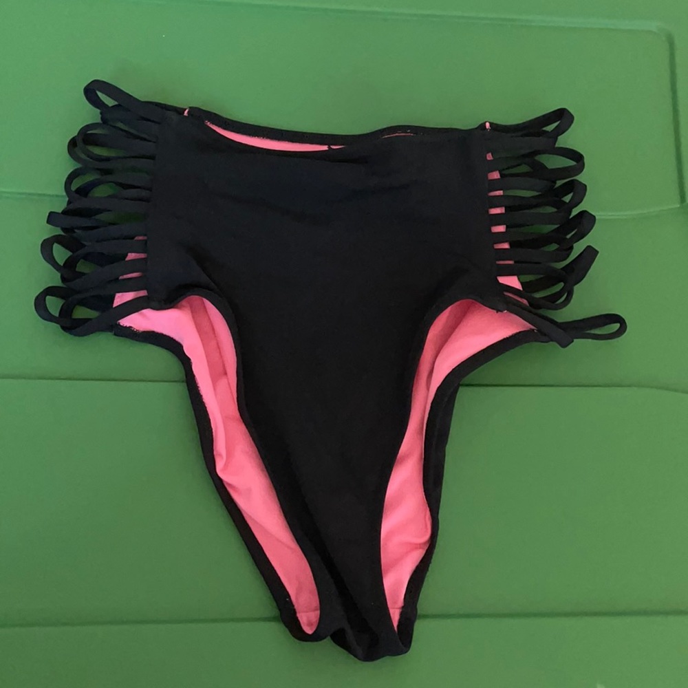PINK high waisted swim